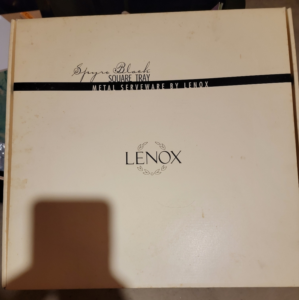 Lenox serving tray